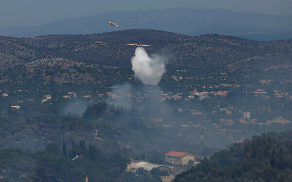 incendii vegetatie atena