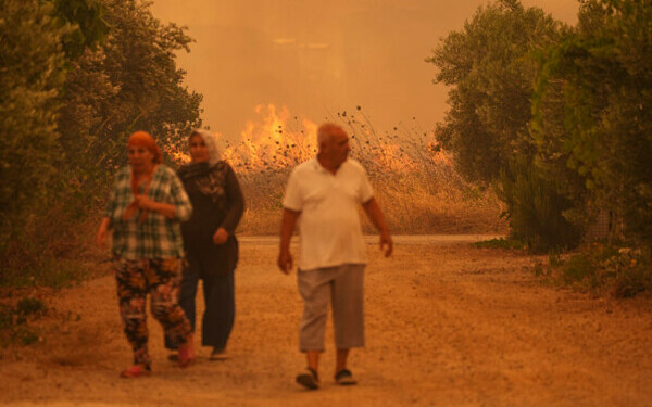 Incendii în Turcia