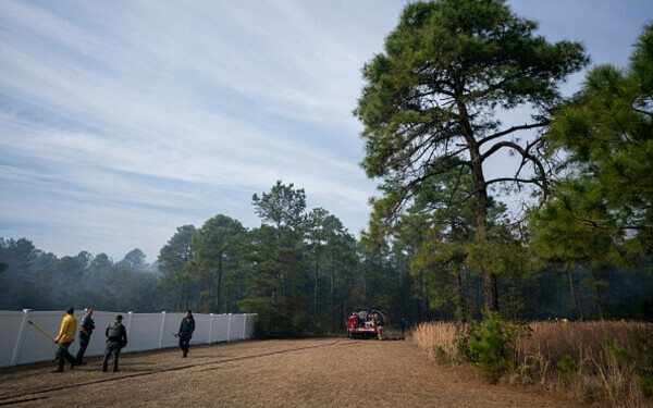 Incendii violente în SUA