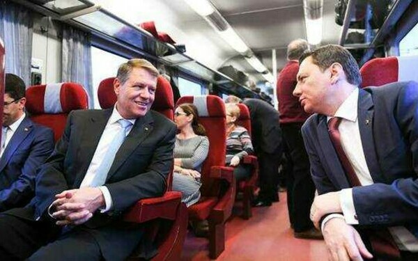 klaus iohannis tren