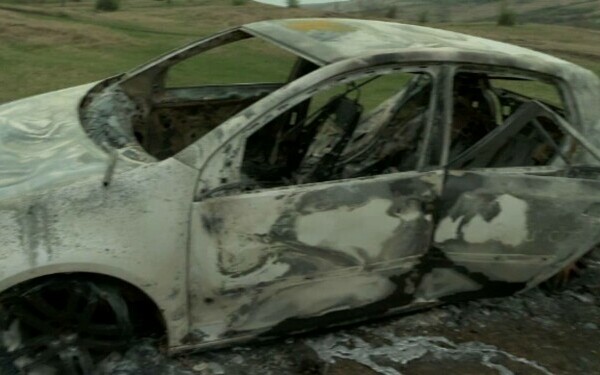 buzau masina incendiata