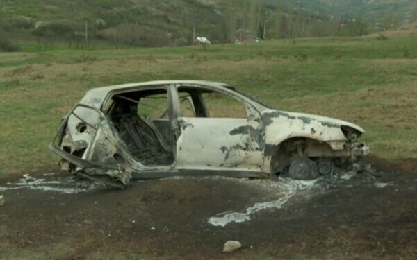 buzau masina incendiata