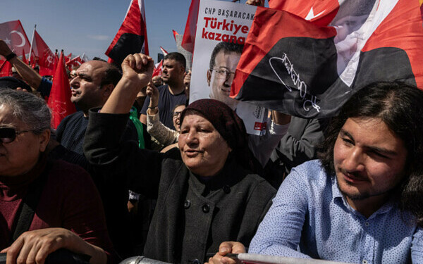 Miting uriaș la Istanbul