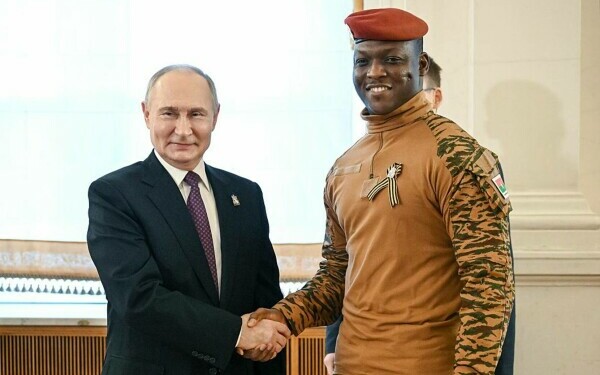 Vladimir Putin, Faso Ibrahim Traore