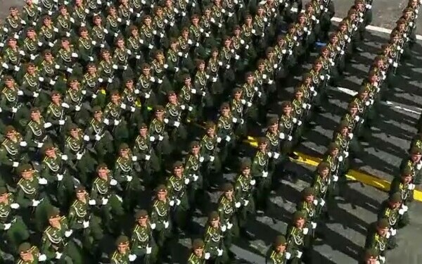 parada, Rusia, Moscova, soldati