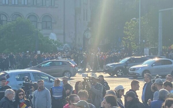 Miting proeuropean în Bucureşti Miting proeuropean în Bucureşti