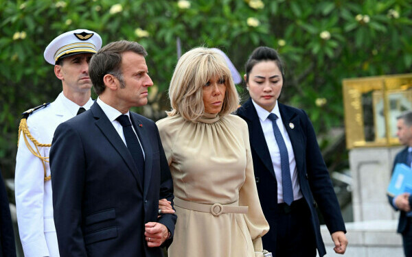 Brigitte și Emmanuel Macron Brigitte și Emmanuel Macron