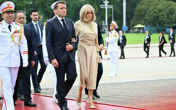 Brigitte și Emmanuel Macron Brigitte și Emmanuel Macron