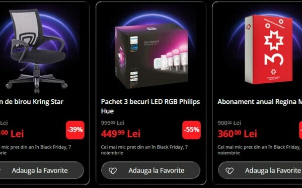 black friday 2025 - catalog emag 4 noiembrie