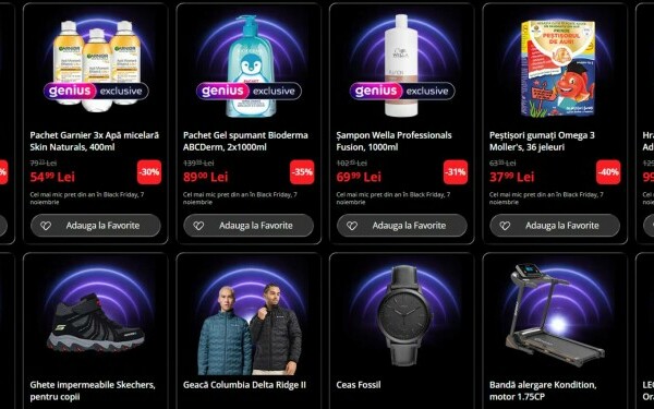 black friday 2025 - catalog emag 4 noiembrie