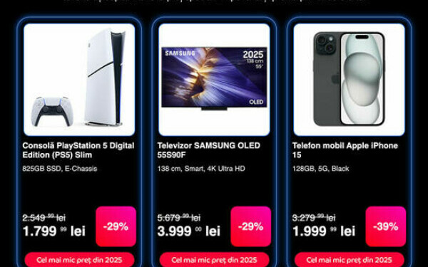 catalog emag Black Friday 2025