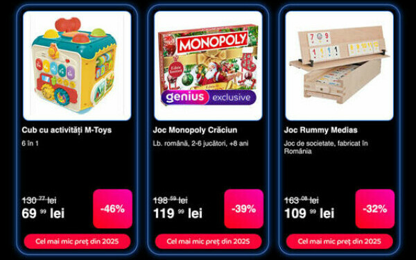 catalog emag Black Friday 2025