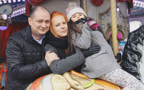 Daniel Baluta, familie, sotie, copii