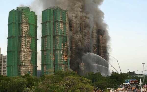 incendiu hong kong