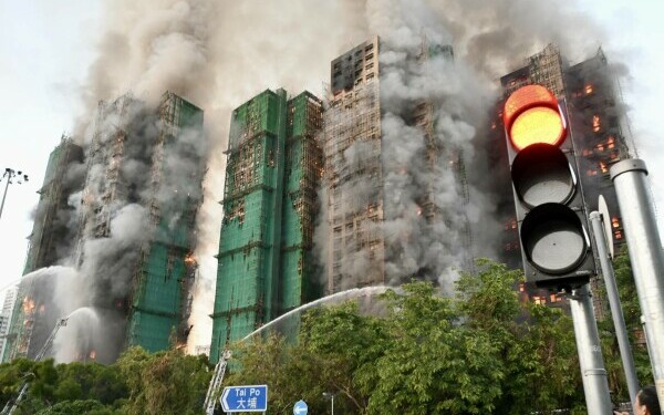 incendiu hong kong