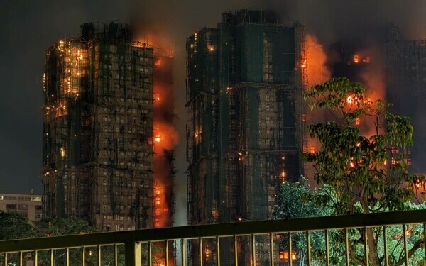 incendiu hong kong