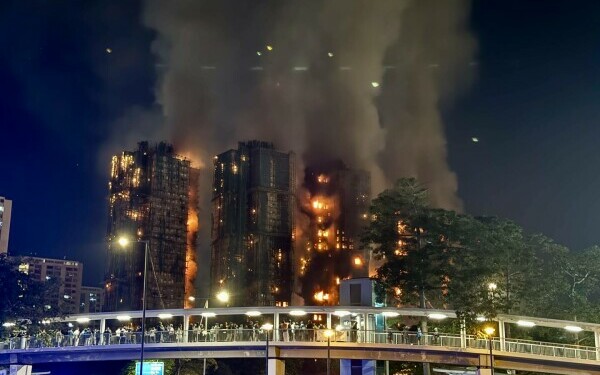 incendiu hong kong