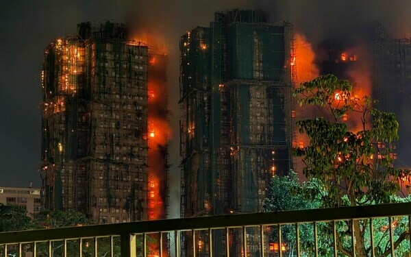 incendiu hong kong