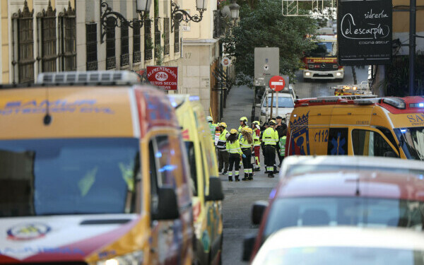 cladire prabusita madrid