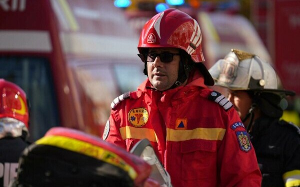 explozie rahova - imagini cu salvatorii