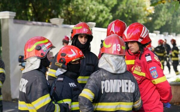 explozie rahova - imagini cu salvatorii