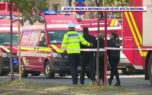 Ambulanțe explozie Rahova