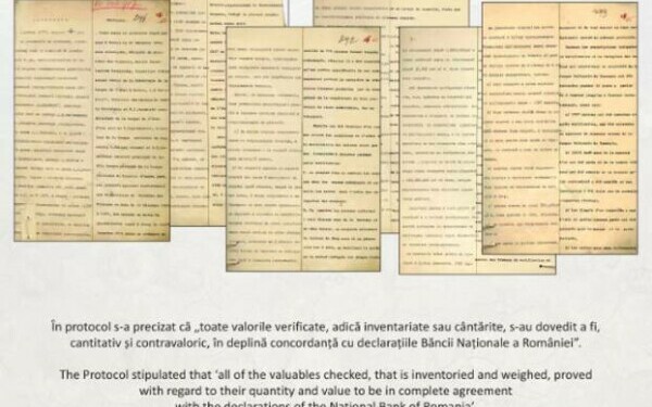 documente tezaurul romaniei la rusia
