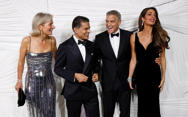 George Clooney și soția sa, Amal