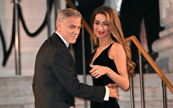 George Clooney și soția sa, Amal