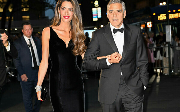 George Clooney și soția sa, Amal