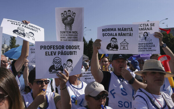 protest profesori 8 septembrie