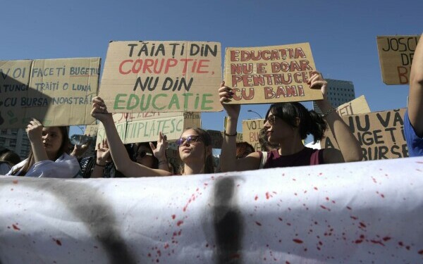 protest profesori 8 septembrie