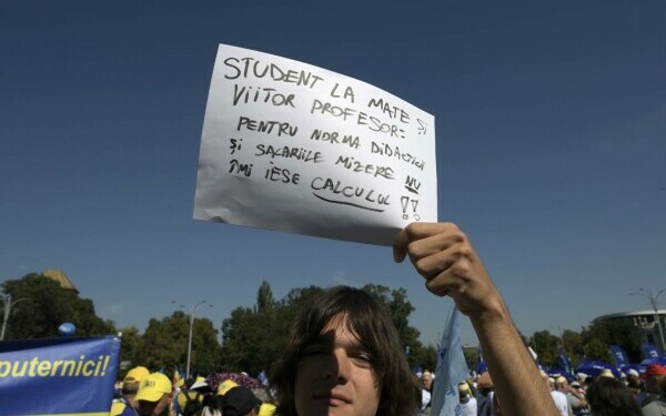 protest profesori 8 septembrie