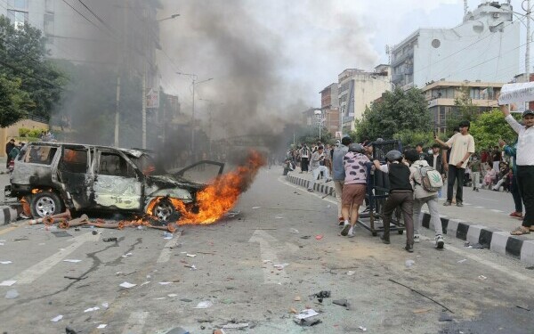 protest nepal