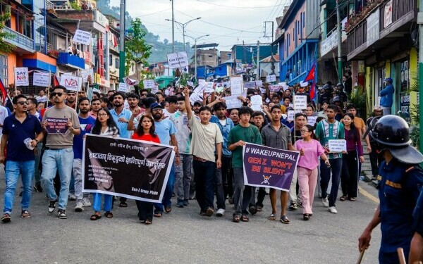 protest nepal