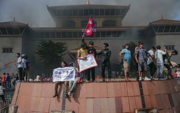 protest nepal
