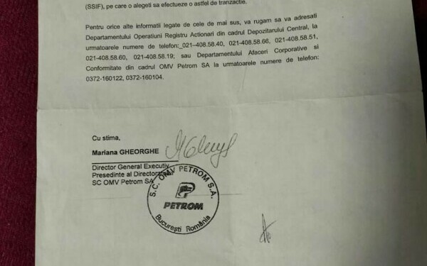 document petrom