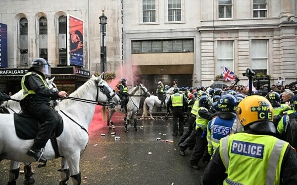 protest londra