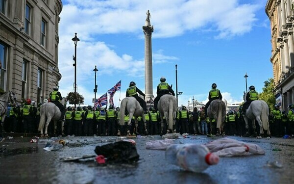 protest londra