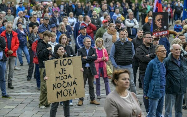 protest slovacia