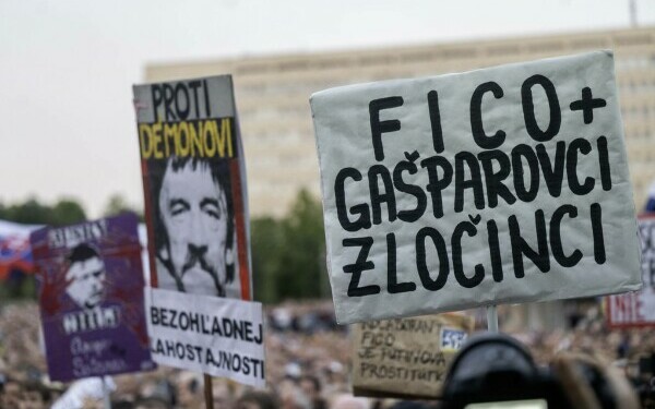 protest slovacia
