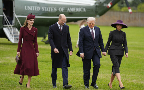 Donald Trump şi-a început vizita istorică în Marea Britanie