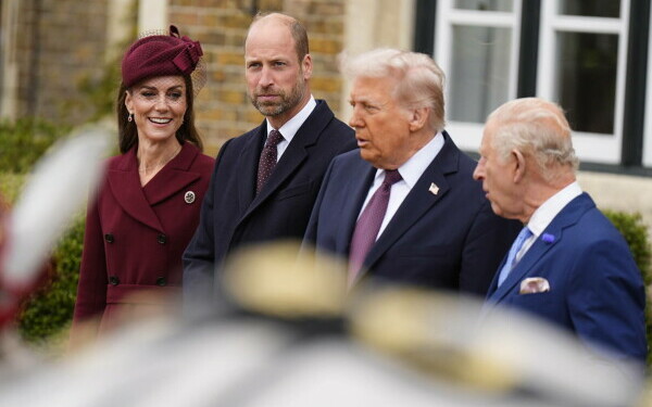 Donald Trump şi-a început vizita istorică în Marea Britanie