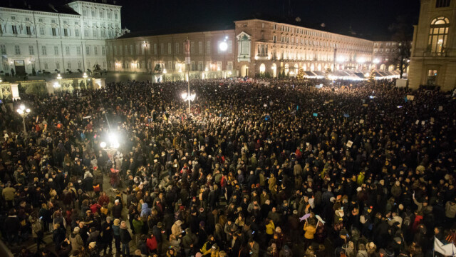Proteste masive anunțate în Roma de „Sardine”. Sunt așteptați peste 100.000 de oameni - Imaginea 2
