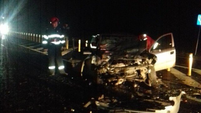 Grav accident în Ialomița. Două mașini au fost distruse complet - Imaginea 2