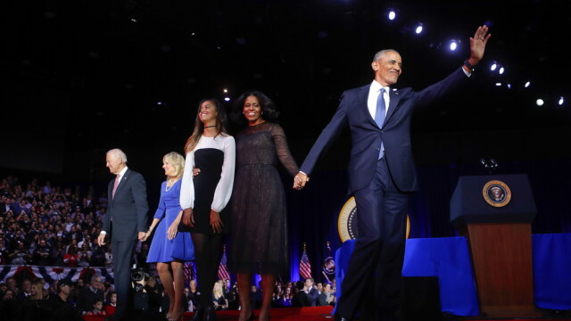Barack Obama, discurs de ADIO la Chicago, dupa 8 ani de mandat. Declaratie in lacrimi pentru sotia sa, Michelle. VIDEO - Imaginea 2