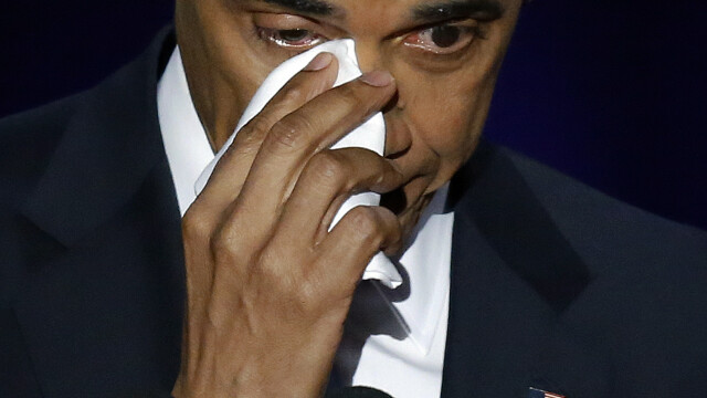 Barack Obama, discurs de ADIO la Chicago, dupa 8 ani de mandat. Declaratie in lacrimi pentru sotia sa, Michelle. VIDEO - Imaginea 1