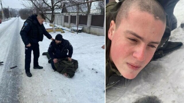Soldatul ucrainean care şi-a împuşcat mortal cinci camarazi, la o fabrică de rachete, a fost reținut. GALERIE FOTO - Imaginea 2