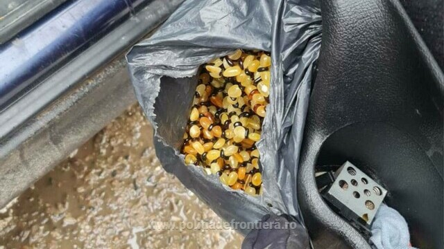 Un turc a vrut să intre în țară cu o comoară ascunsă în roata de rezervă, în portiere și în bordul mașinii. FOTO - Imaginea 3