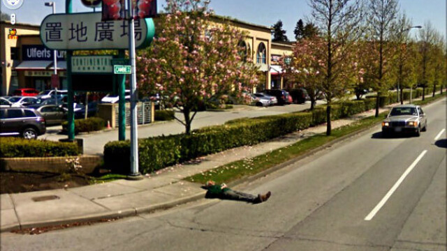 Scene inexplicabile surprinse de Google Street View. Ce apare in aceste imagini. Galerie FOTO - Imaginea 2